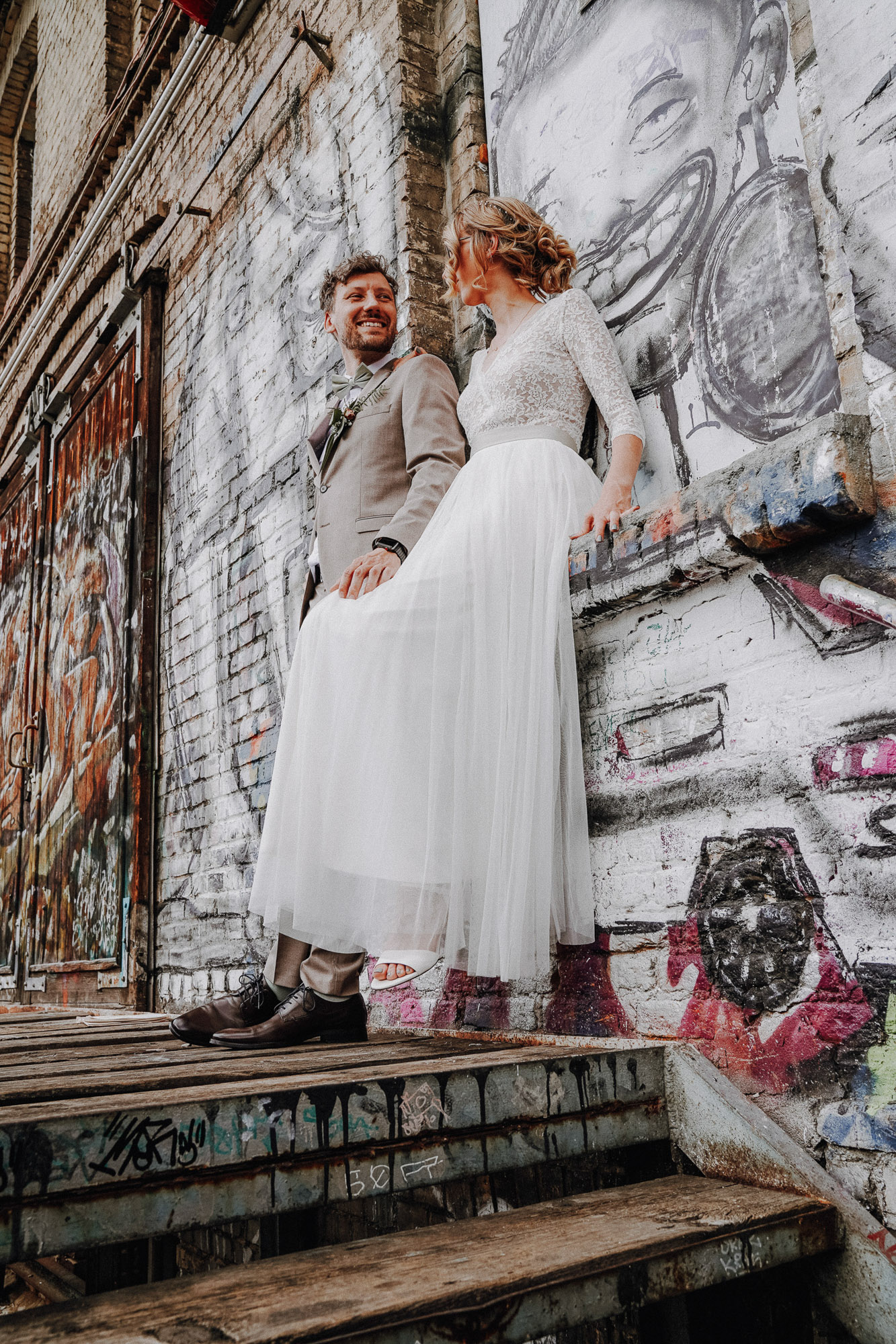 Brautpaar beim Paarshooting – ruhig und natürlich fotografiert