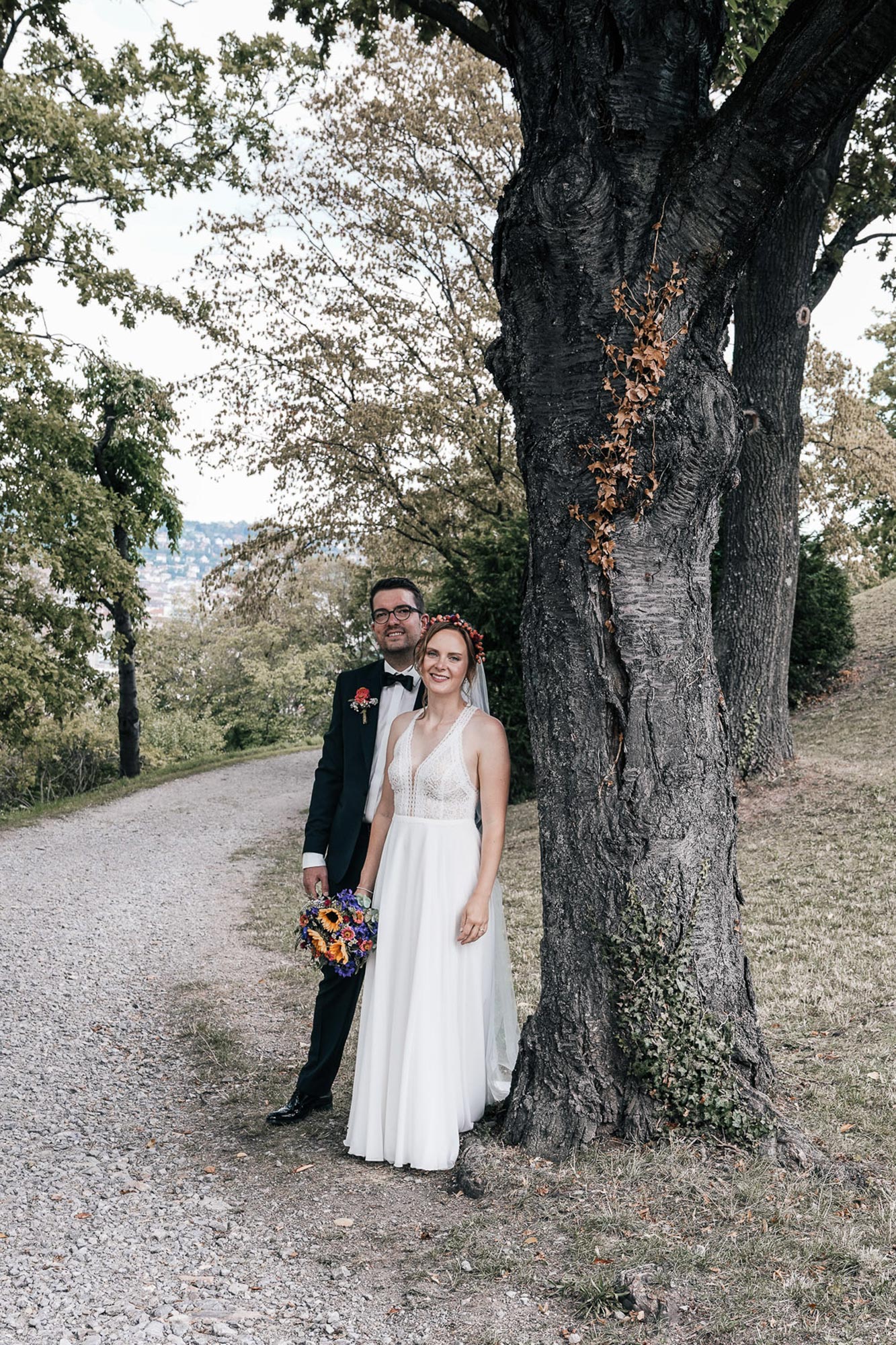 Brautpaar beim Paarshooting – ruhig und natürlich fotografiert