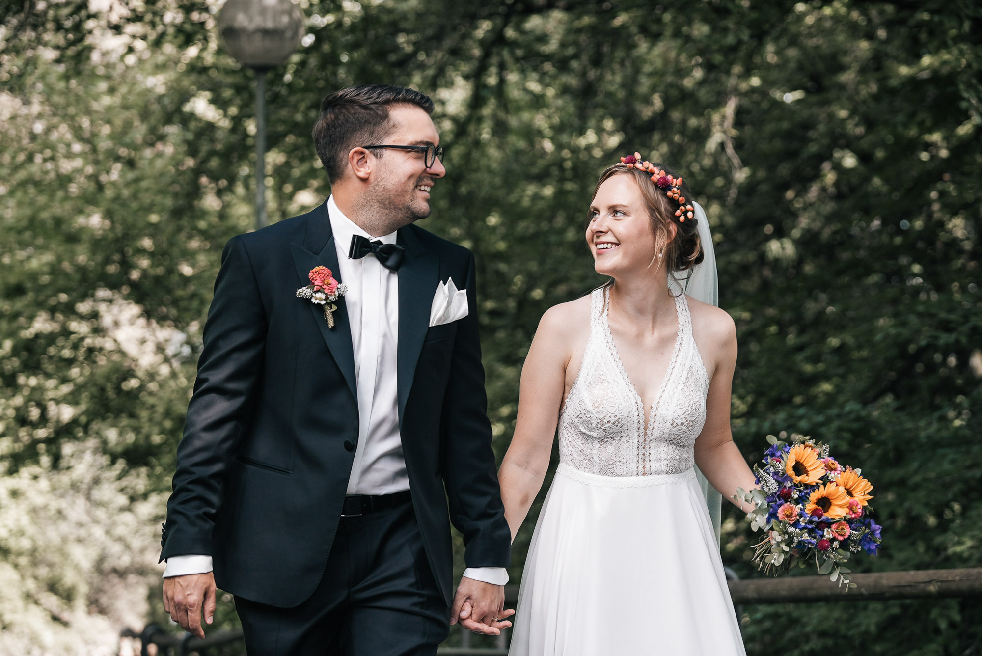 Brautpaar beim Paarshooting – ruhig und natürlich fotografiert